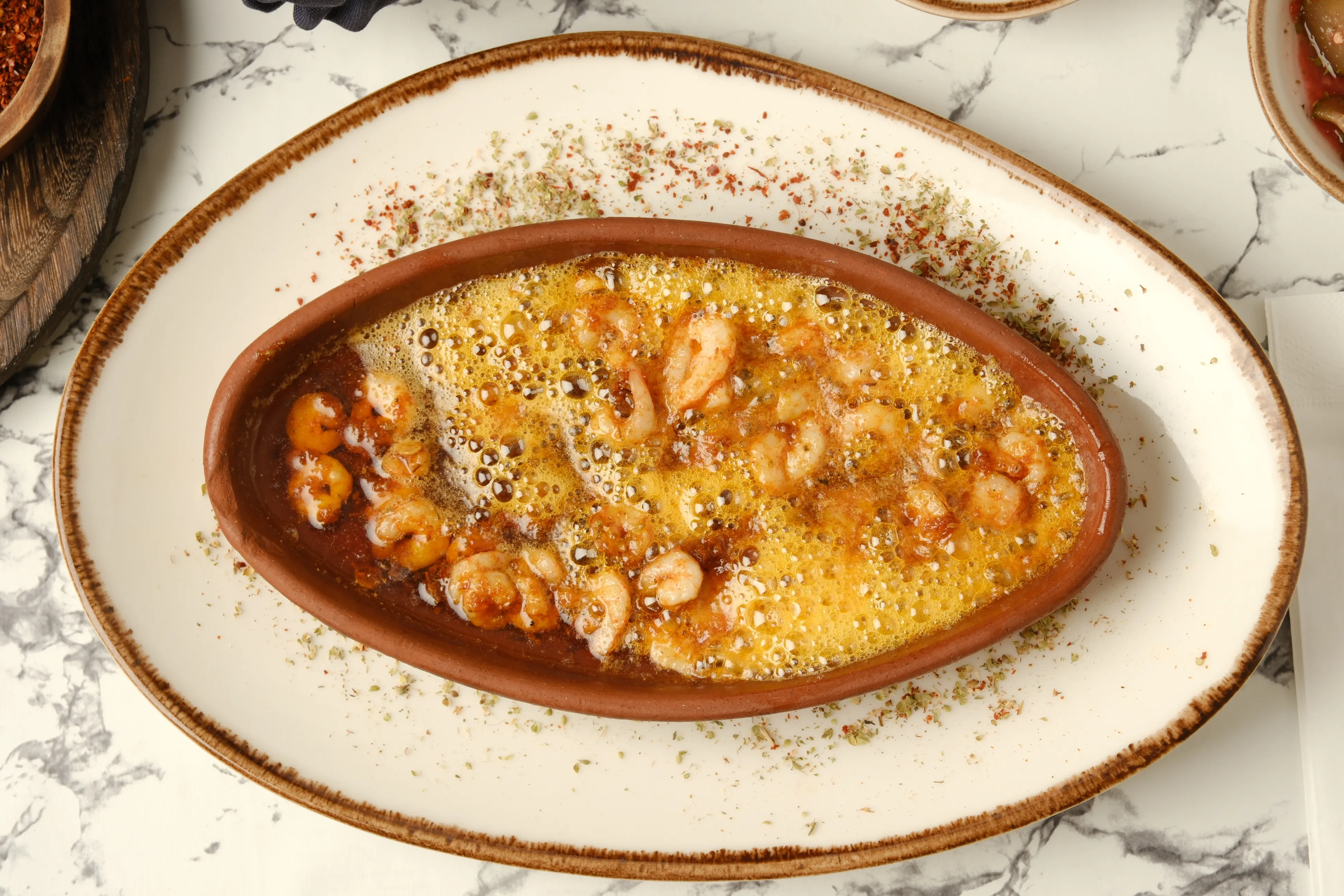 Tereyağında Karides Tava